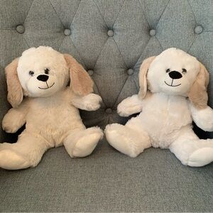 White and Tan Puppy Stuffed Animals